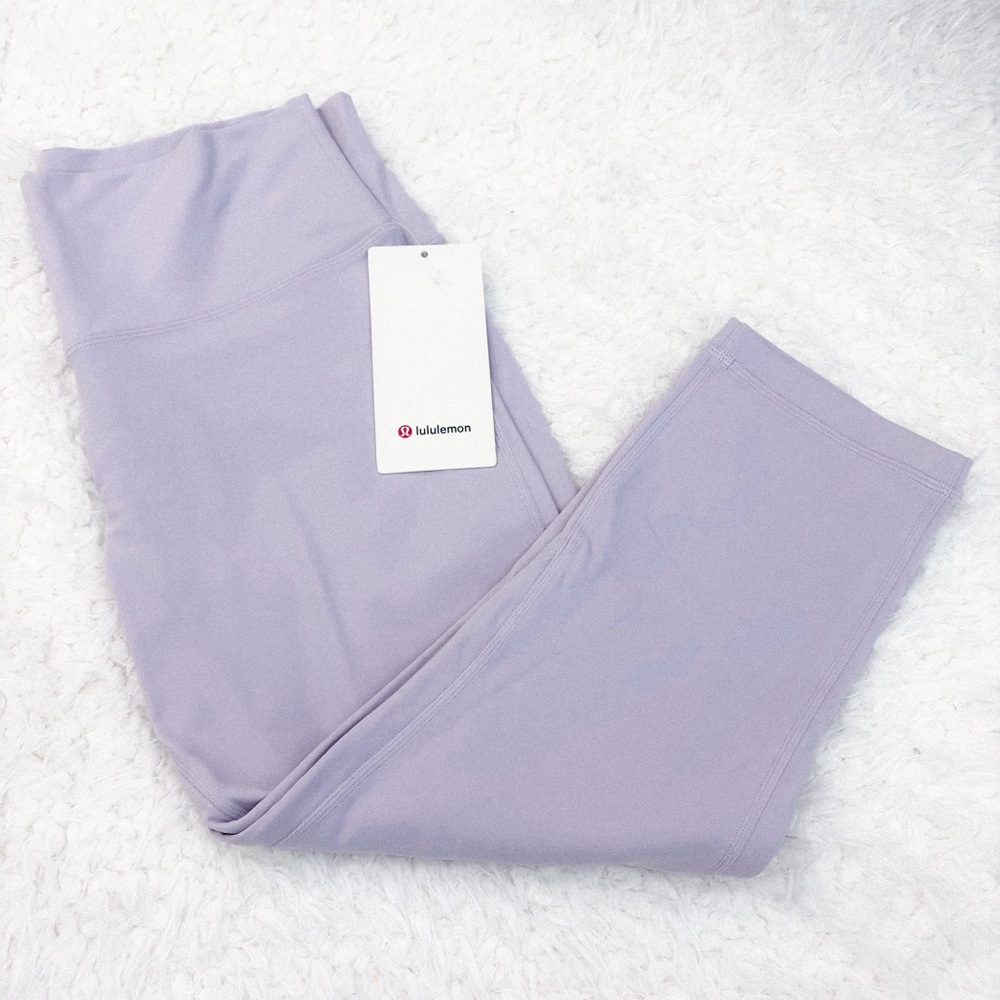 new lavender lululemon crop align leggings